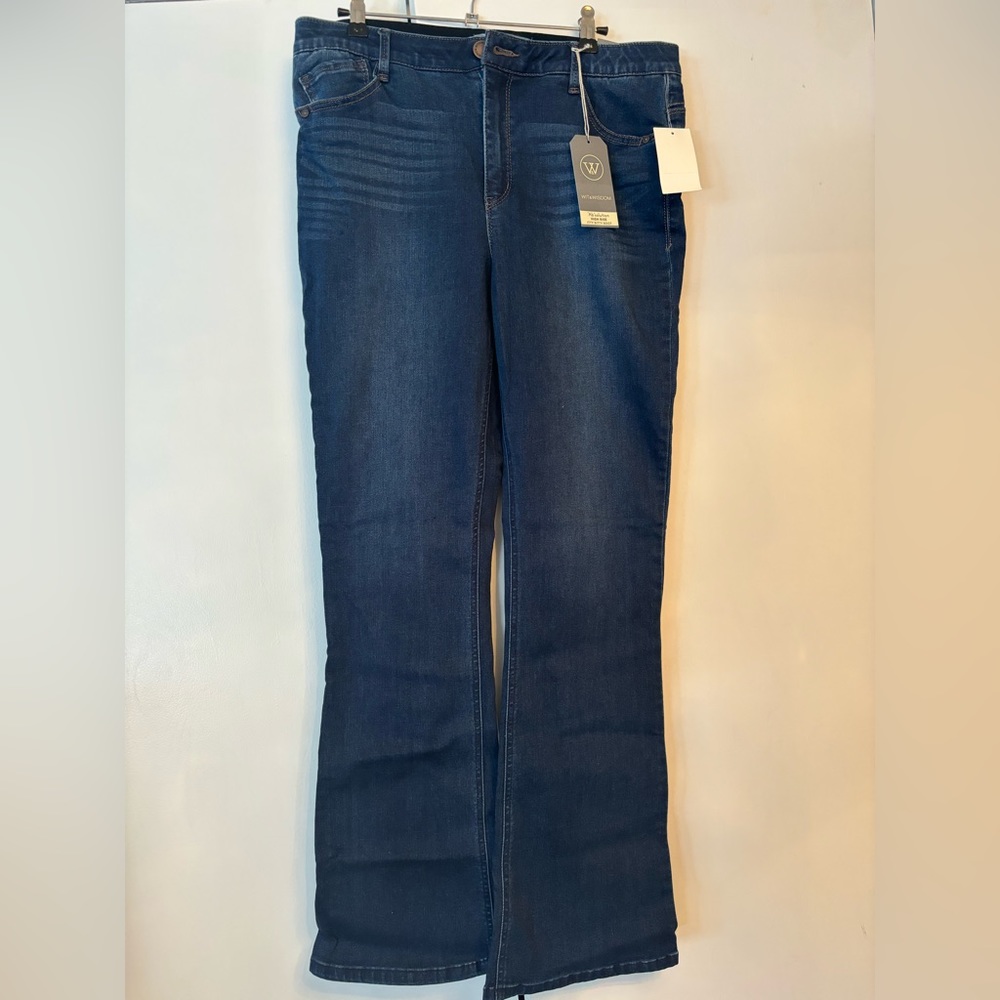 Wit & Wisdom Itty Bitty Bootcut Jeans 12